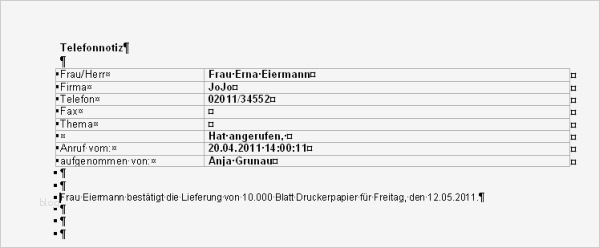 Telefonnotiz Vorlage Word Kostenlos Cool Egovernment Suite Vorlagen Wordvorlage