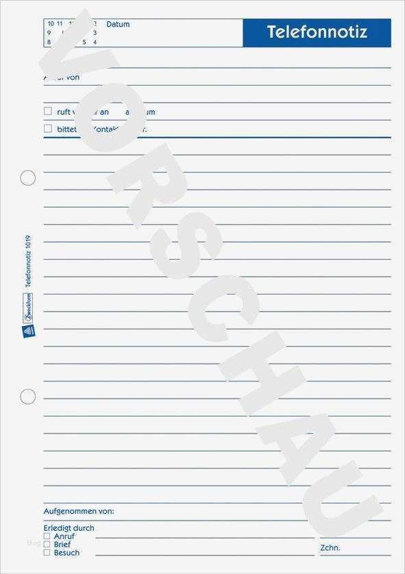 Telefonnotiz Vorlage Word Kostenlos Wunderbar Telefonnotiz 1019