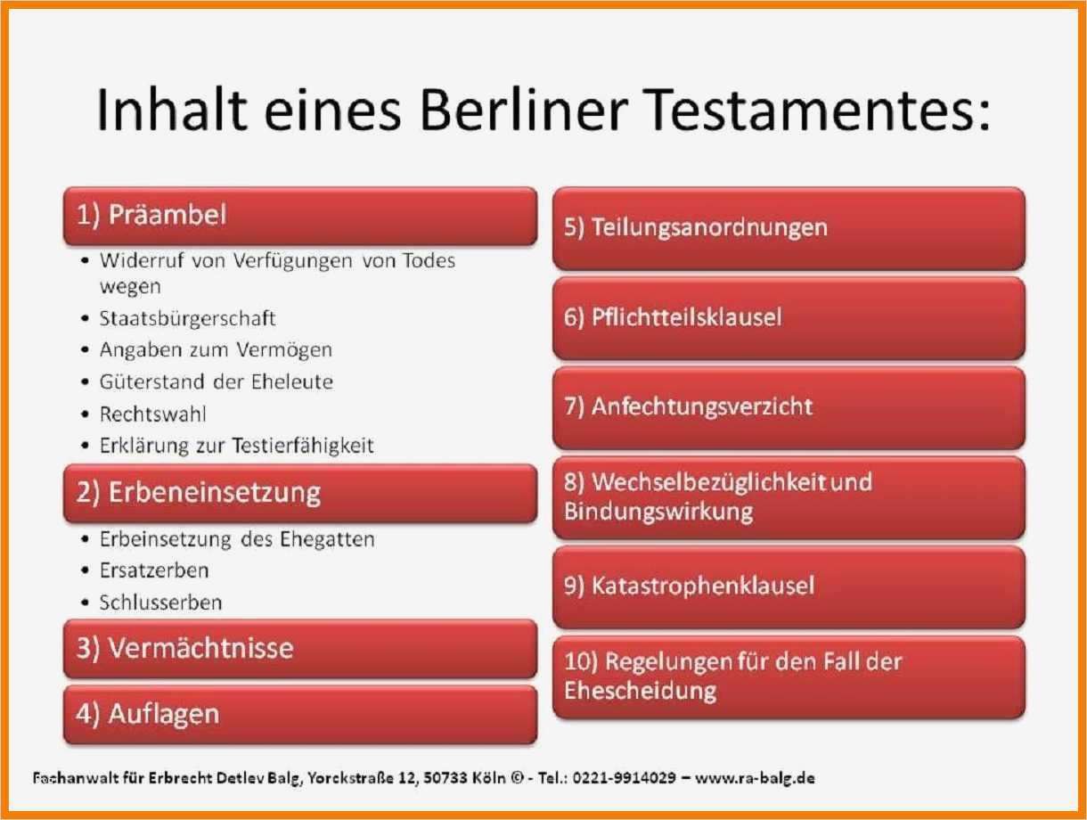 Testament Selber Schreiben Vorlage Schönste 12 Vorlage Berliner Testament
