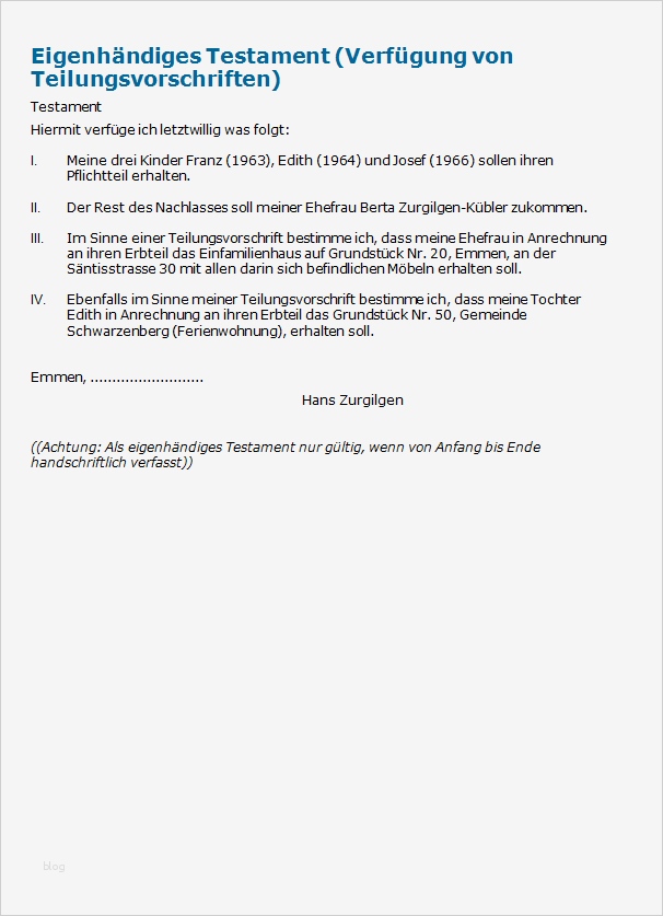 Testament Vorlage Kostenlos Downloaden Bewundernswert Ungewöhnlich Testament Vorlage Zeitgenössisch