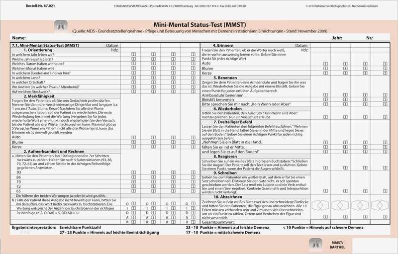 Tfdd Test Vorlage Neu 87 021 Barthel Mmst Plan2care Stationär