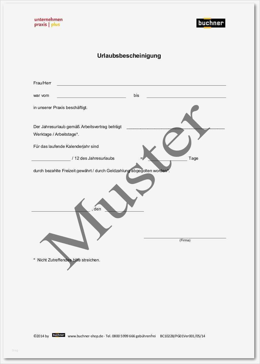 Therapiebericht Physiotherapie Vorlage Wunderbar Urlaubsbescheinigung Praxisbedarf Shop Buchner