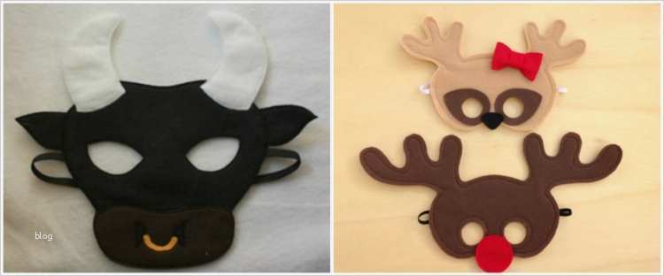 Tiere Aus Filz Nähen Vorlagen Einzigartig Tiermasken Basteln Faschingsmasken Aus Papier Und Filz