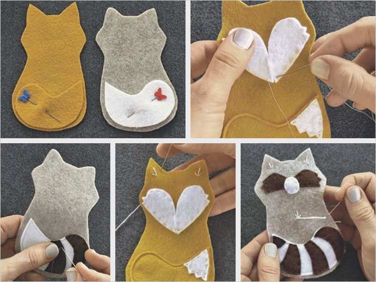 Tiere Aus Filz Nähen Vorlagen Fabelhaft Tiere Aus Filz Nähen