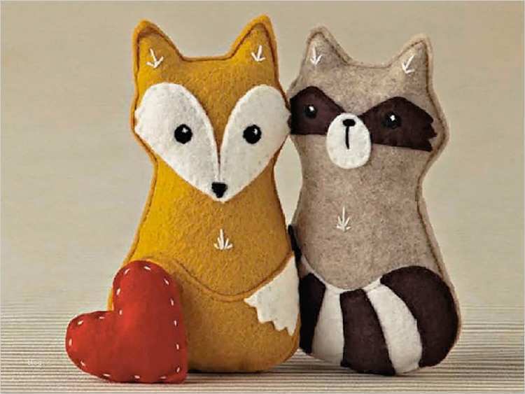 Tiere Aus Filz Nähen Vorlagen Großartig Tiere Aus Filz Nähen