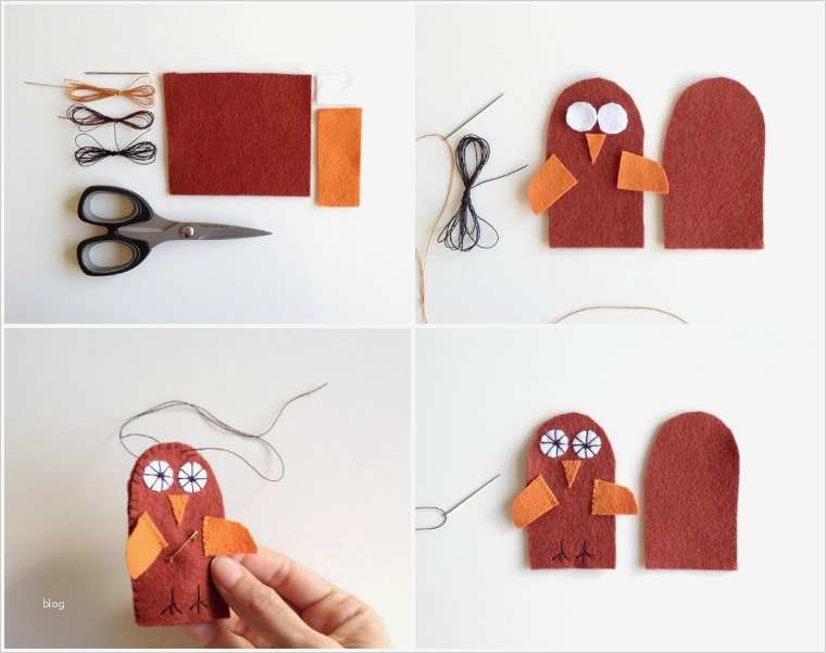 Tiere Aus Filz Nähen Vorlagen Schön Fingerpuppen Basteln Für Kinder Vorlagen Und Lustige