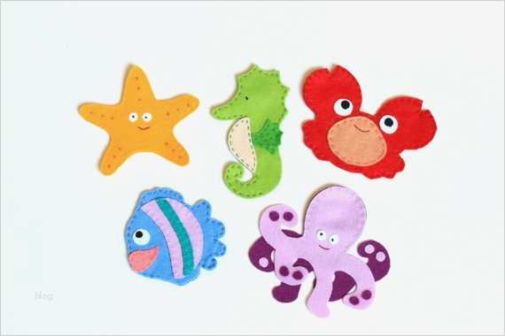 Tiere Aus Filz Nähen Vorlagen Schönste Filz Tiere Aus Dem Meer Packung Mit 5 Von Miracleinspiration