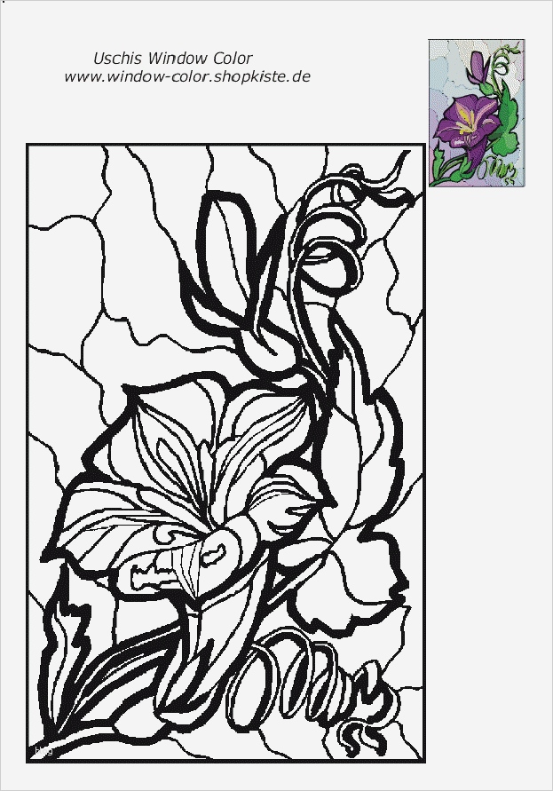 Tiffany Vorlagen Bücher Fabelhaft Tiffany Vorlagen 1 Flower Coloring