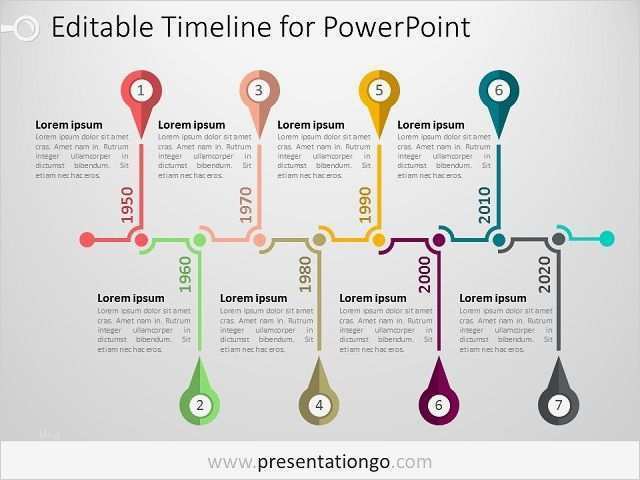 Timeline Powerpoint Vorlage Wunderbar Powerpoint Timeline Template Presentationgo