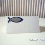 Tischkarten Konfirmation Vorlagen Cool Tischkarten Zur Kommunion Konfirmation Motiv Fisch