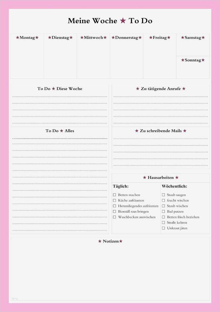 To Do Liste Leben Vorlage Süß Was Neues Zum thema organisation Ich Liebe todo Listen