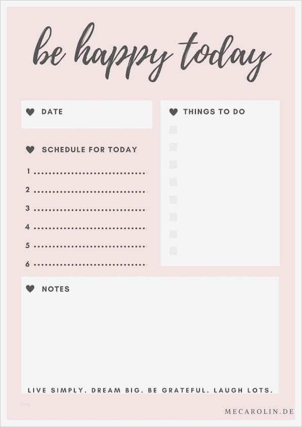 To Do Liste Pdf Vorlage Genial to Do Listen Free Download I Bloggerin Mecarolin