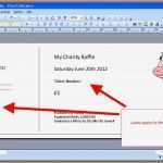 Tombola Lose Vorlagen Cool Großzügig Kostenlose tombola Vorlagen Fotos Entry Level