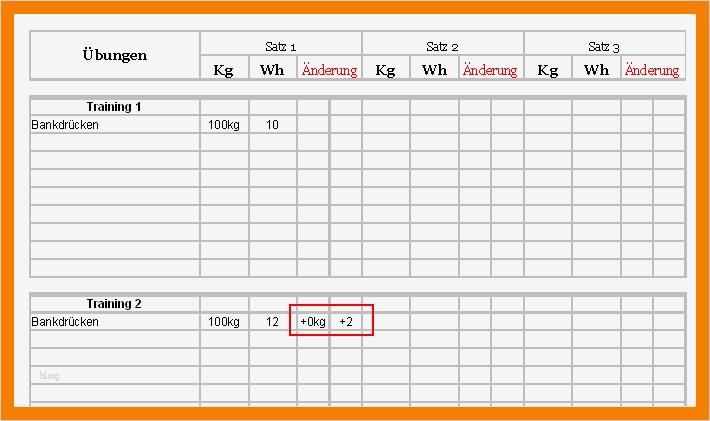 Trainingsplan Fitnessstudio Vorlage Genial 14 Trainingsplan Vorlage