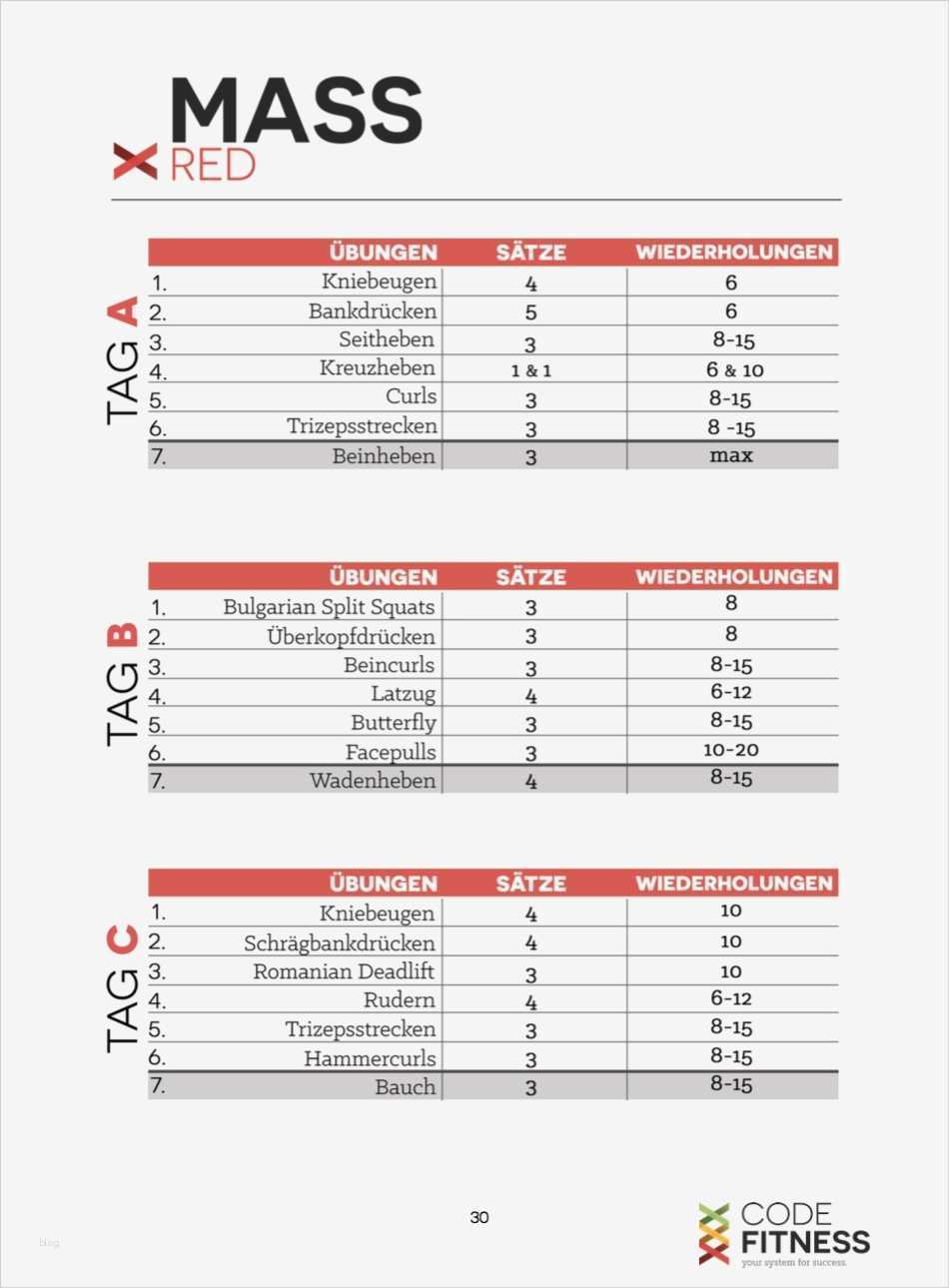 Trainingsplan Fitnessstudio Vorlage Wunderbar Trainingsplan Muskelaufbau Und Fitness Kostenlos