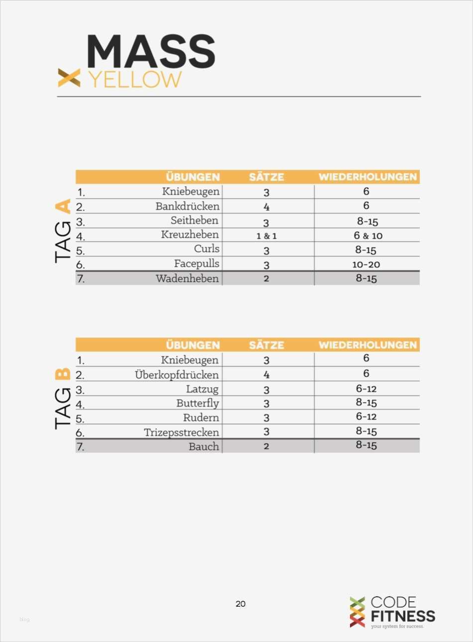 Trainingsplan Muskelaufbau Vorlage Bewundernswert Trainingsplan Muskelaufbau Und Fitness Kostenlos