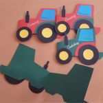 Traktor Fensterbild Vorlage Süß Einladungskarten Traktor Kindergeburtstag