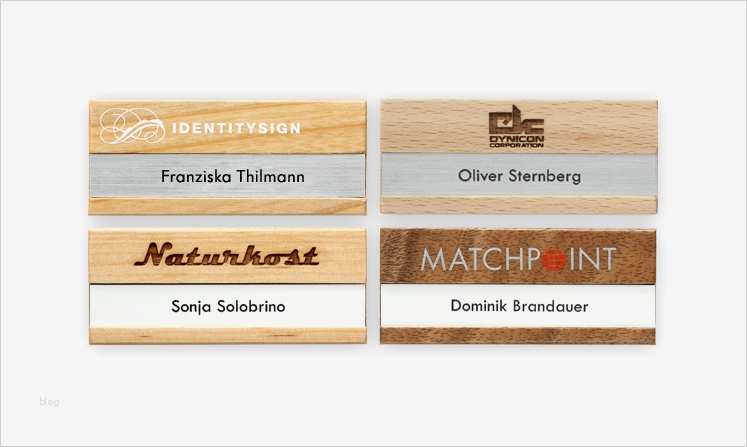 Türschilder Büro Vorlagen Best Of Namensschilder Aus Nussbaum Kirsche Erle Eiche Und