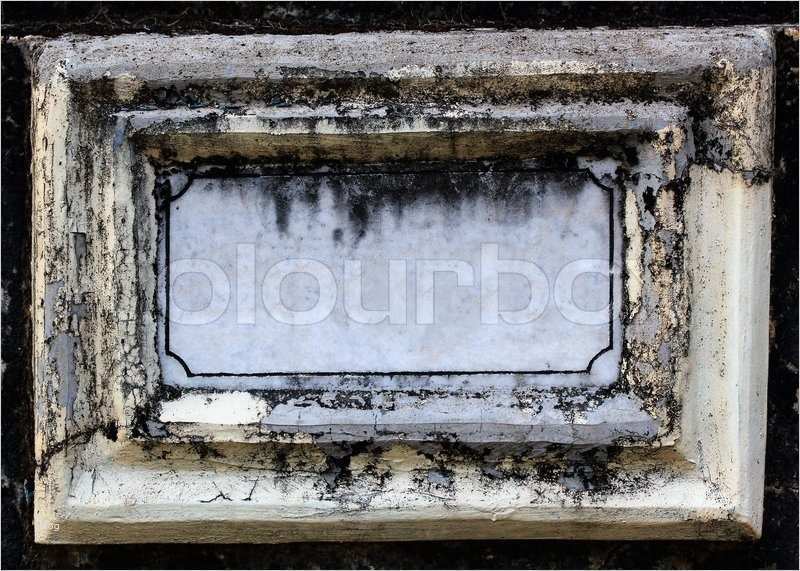 Typenschild Vorlage Download Fabelhaft Alte Schmutzig Und Leere Namenstafel Aus Beton Und Weiße