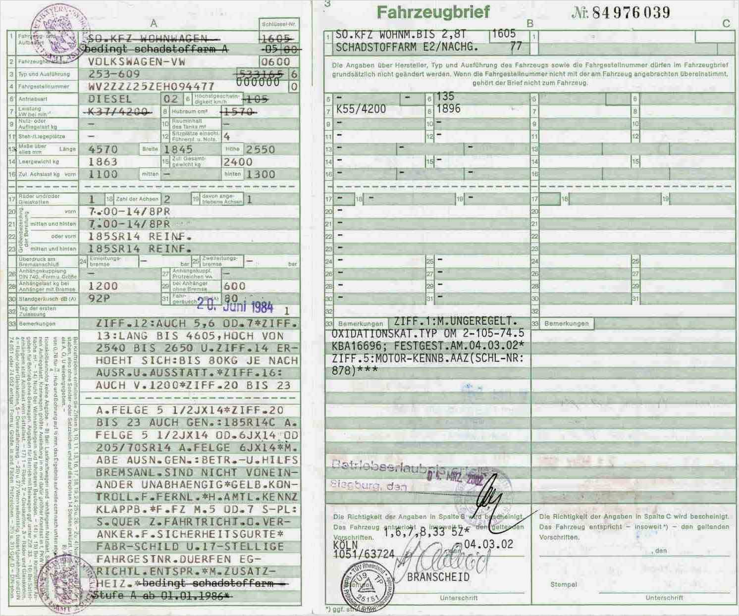 Typenschild Vorlage Download Neu T3 Infos Motor