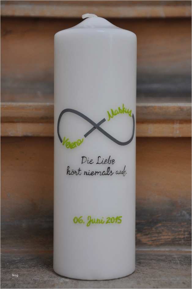 Hochzeitskerzen & Beleuchtung Hochzeitskerze Infinity