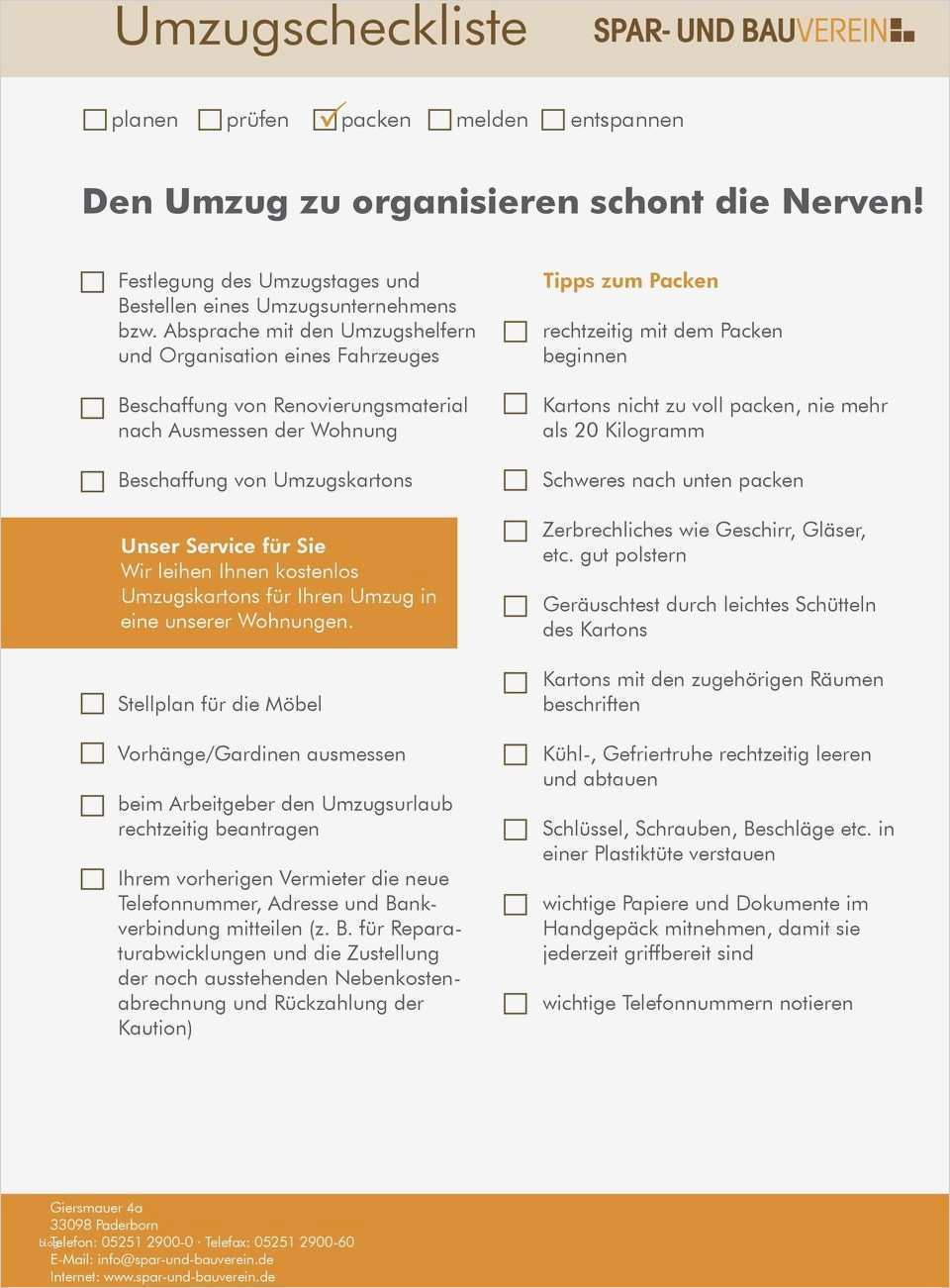 Umzug Neue Adresse Mitteilen Vorlage Hübsch Umzugscheckliste Auf Planung Kommt Es An Planen