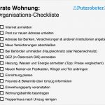 Umzug Neue Adresse Mitteilen Vorlage Inspiration Erste Wohnung Checklisten Für Den Umzug organisation