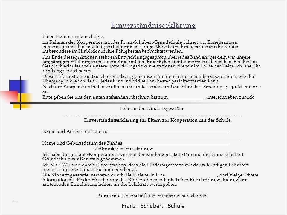 Untermietvertrag Praxis Vorlage Hübsch Schön formular Für Die Einverständniserklärung Der Eltern