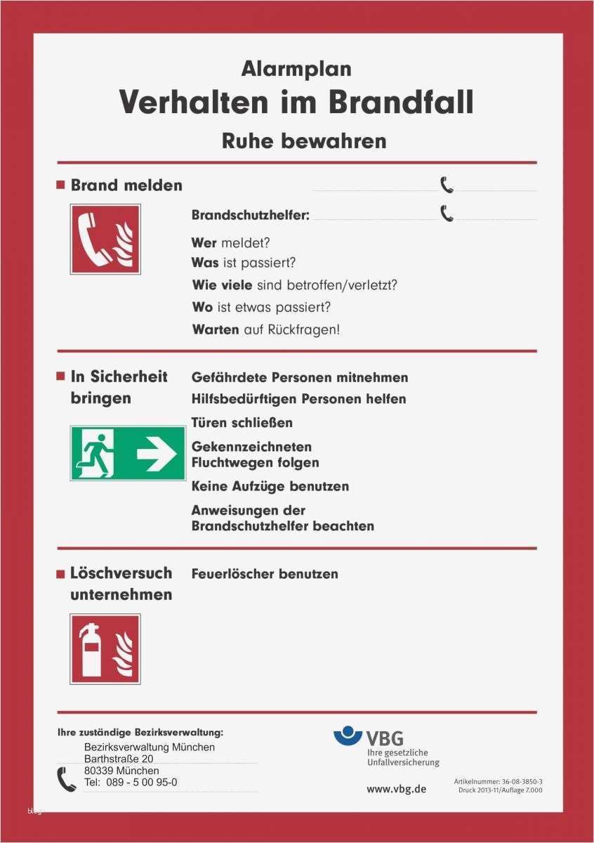 59 Fabelhaft Unterweisung Brandschutz Im Betrieb Vorlage Vorräte 2 BRANDSCHUTZ