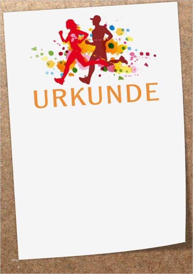 Urkunde Patenonkel Vorlage Inspiration Weiteres 10 "laufen" Urkunden Vordrucke Ein