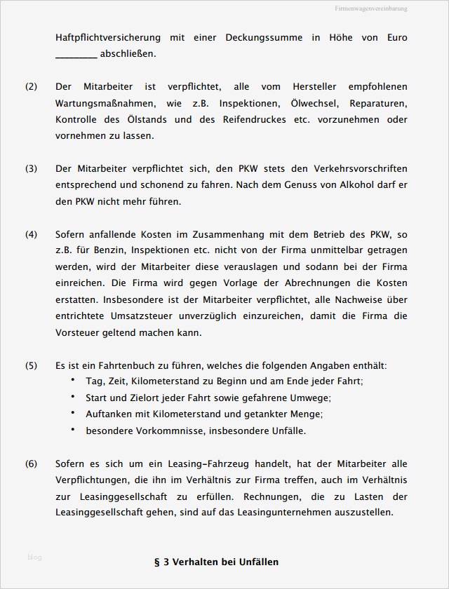Vereinbarung überstunden Vorlage Erstaunlich Firmenwagen Vereinbarung Vorlage Zum Download