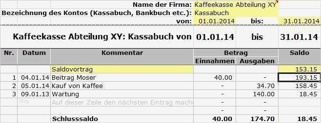 Vereinskasse Excel Vorlage Gut Kostenloser Download Excel Kassabuch Vereinsbuchhaltung