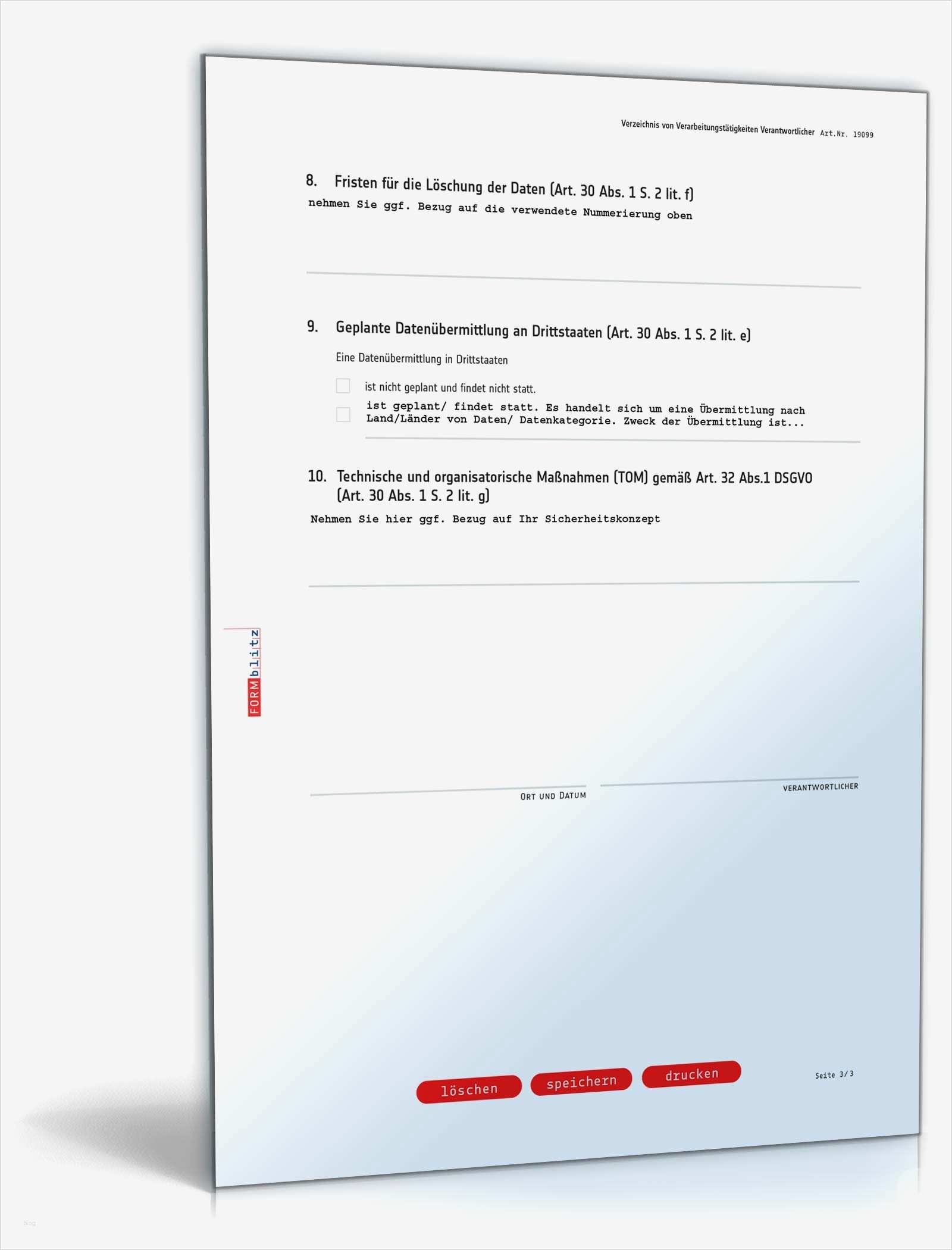 Verfahrensverzeichnis Für Jedermann Vorlage Inspiration Datenschutzrechtliches Verfahrensverzeichnis