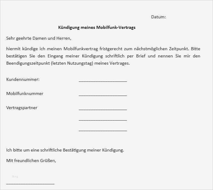 Vertrag Bauleitung Vorlage Beste Kann Man so Kündigen Vertrag Kündigung Vorlage