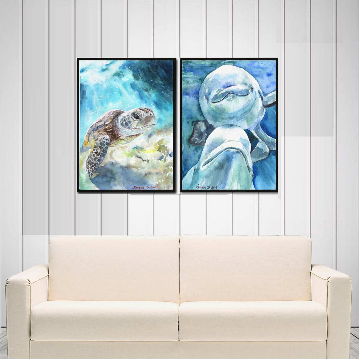 Vertrag Künstler Vorlage Gut Meeresschildkröte Aquarell Druck Der Vorlage Aquarell