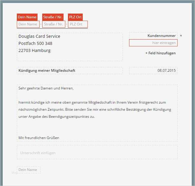 Visa Card Kündigen Vorlage Luxus Douglas Card Kündigen Vorlage Download Chip
