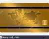 Visa Card Kündigen Vorlage Süß Credit Card Template Design Gold Card Stockfotos & Credit