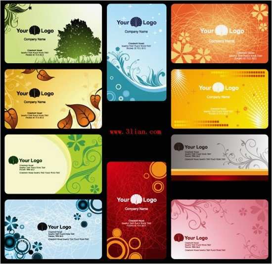 Visitenkarten Hintergrund Vorlagen Cool Muster Visitenkarten Vorlagen Karte Karte Vektor