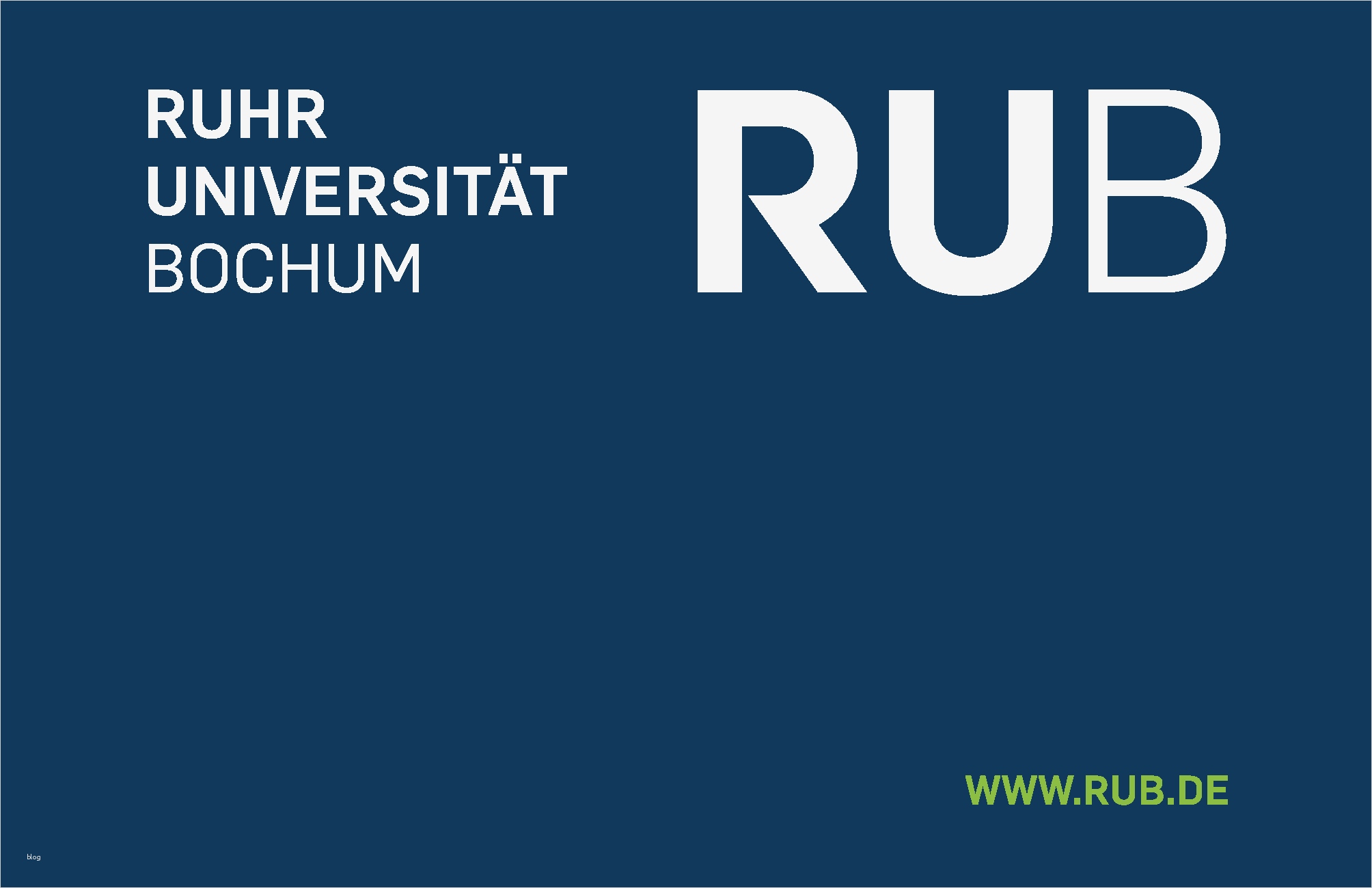 Visitenkarten Pdf Vorlage Beste Ruhr Universität Bochum