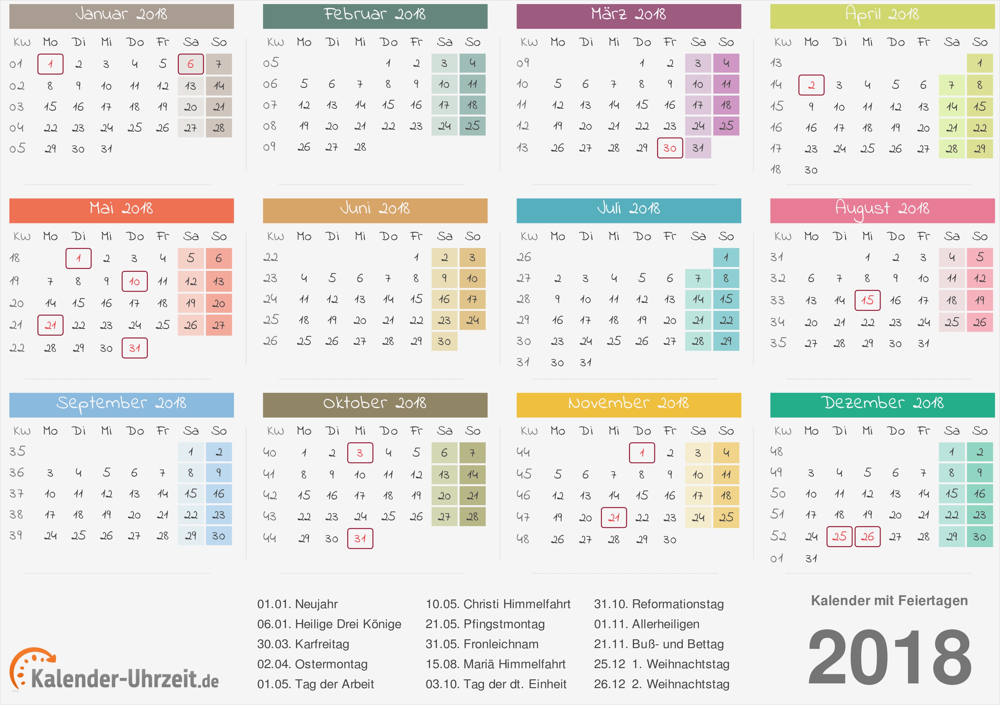 Visitenkarten Pdf Vorlage Neu Kalender 2018 Zum Ausdrucken Kostenlos