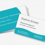 Visitenkarten Vorlagen Physiotherapie Best Of Visitenkarten Entwurf Und Umsetzung Für Schaller