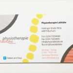 Visitenkarten Vorlagen Physiotherapie Erstaunlich Agentur top Tipps