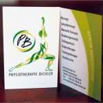 Visitenkarten Vorlagen Physiotherapie Erstaunlich Physiotherapie Bichler Corporate Design Plan Be Design