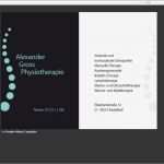 Visitenkarten Vorlagen Physiotherapie Inspiration sonderaufgabenbuero Webdesign Bodensee