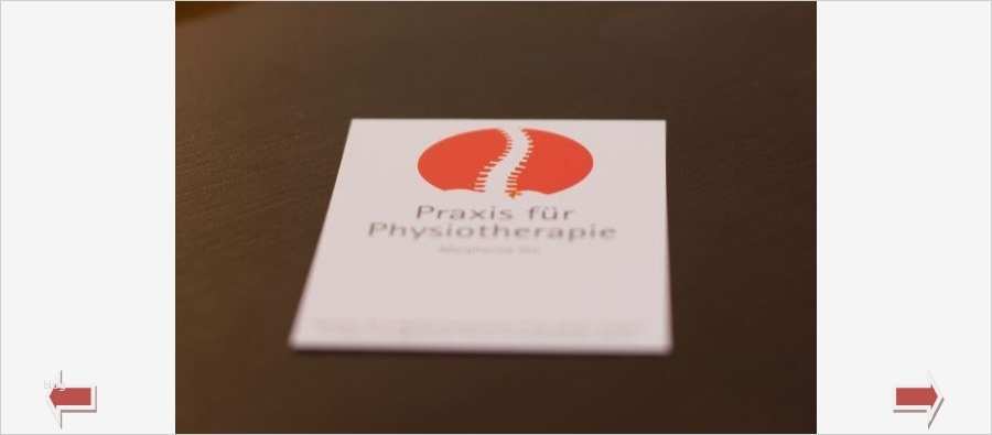 Visitenkarten Vorlagen Physiotherapie Wunderbar Praxis Für Physiotherapie Margherita Ott