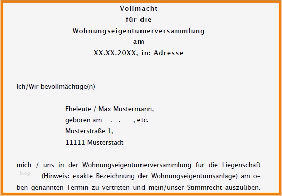 Vollmacht Amt Vorlage Erstaunlich 12 Vollmacht Vorlage