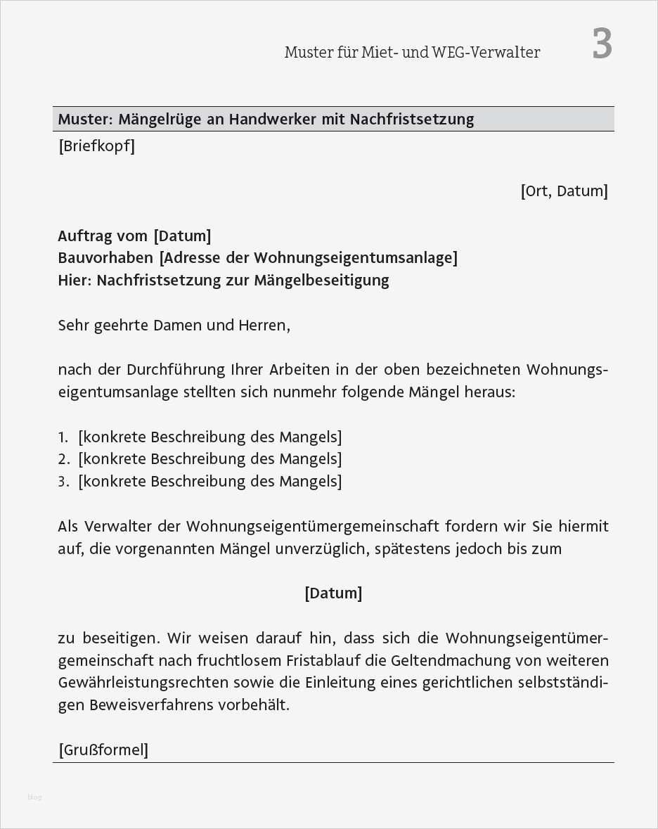 Vorlage Abnahmeprotokoll Handwerker Cool formularhandbuch Immobilienverwaltung