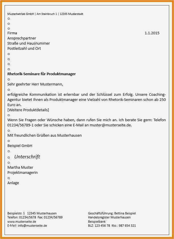 Vorlage Absage Angebot Neu 10 Abschluss Geschäftsbrief