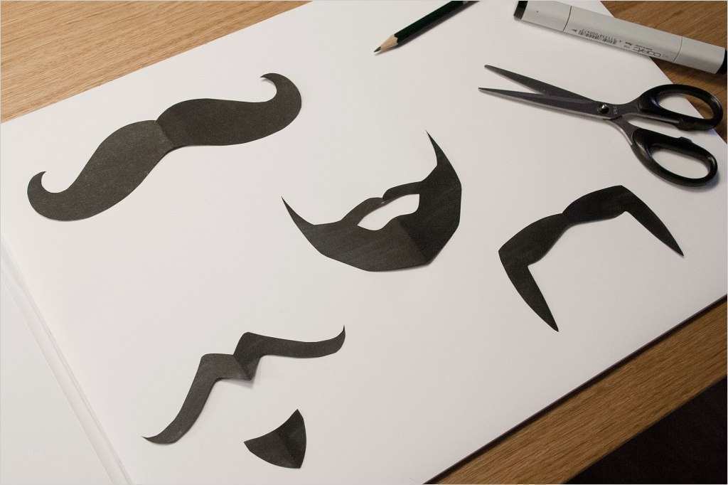 Vorlage Aktie Geschenk Gut Movember Und Mustache Als Haariger Trend – Fototasse Mit