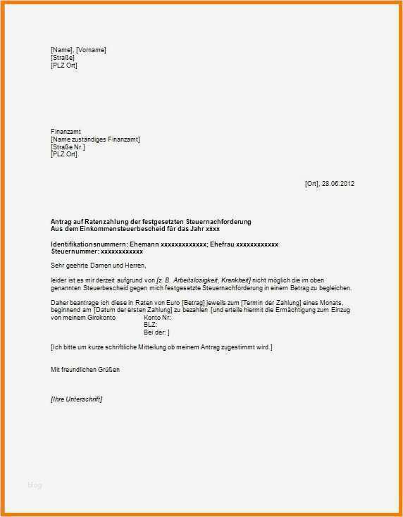 Vorlage Antrag Auf Ratenzahlung Erstaunlich 6 Ratenzahlung Muster
